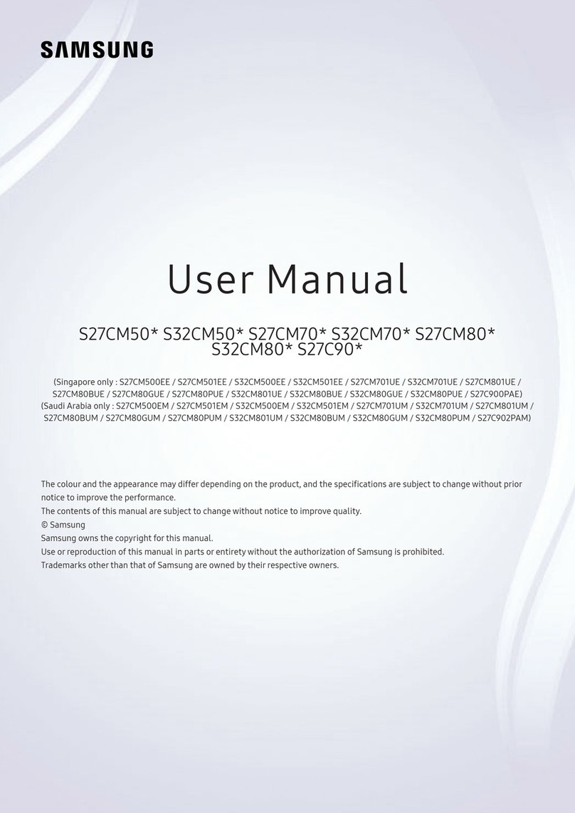 Samsung S27CM500EE User manual