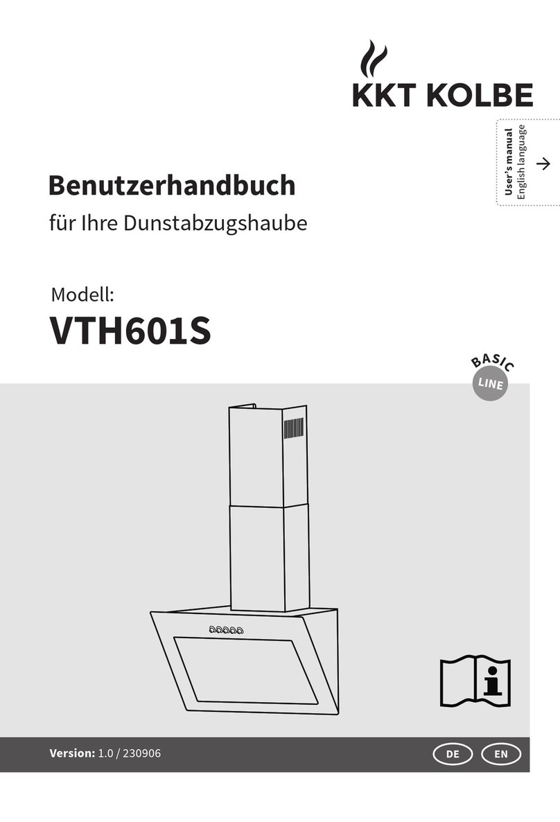 KKT KOLBE VTH601S manual