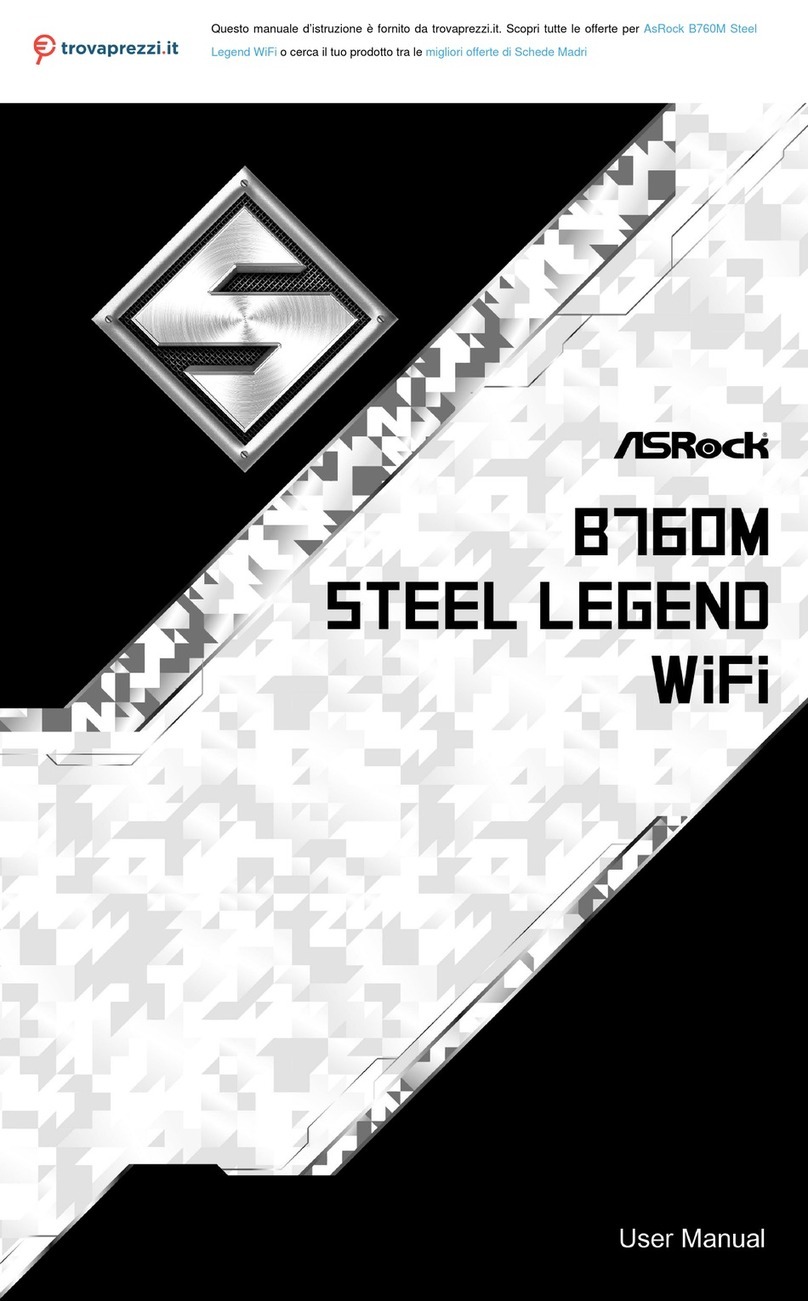 ASROCK B760M Steel Legend WiFi user manual