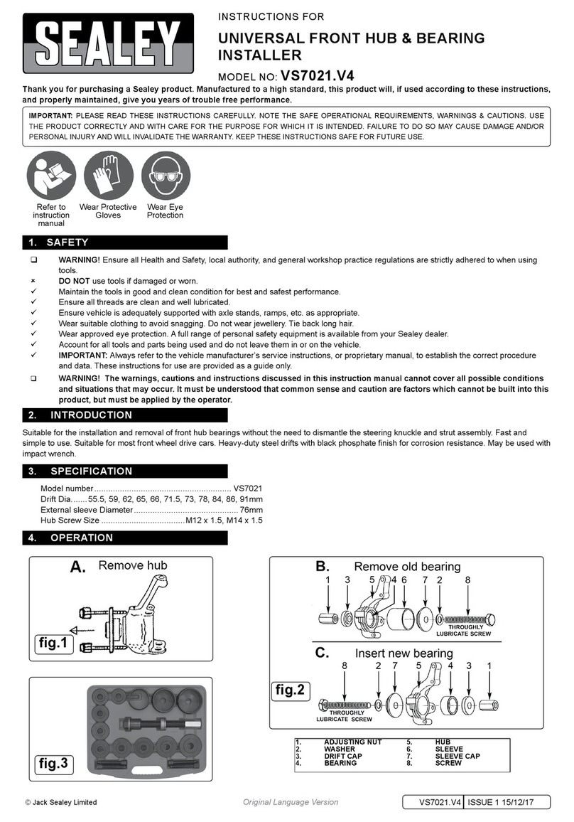 Sealey VS7021.V4 instructions