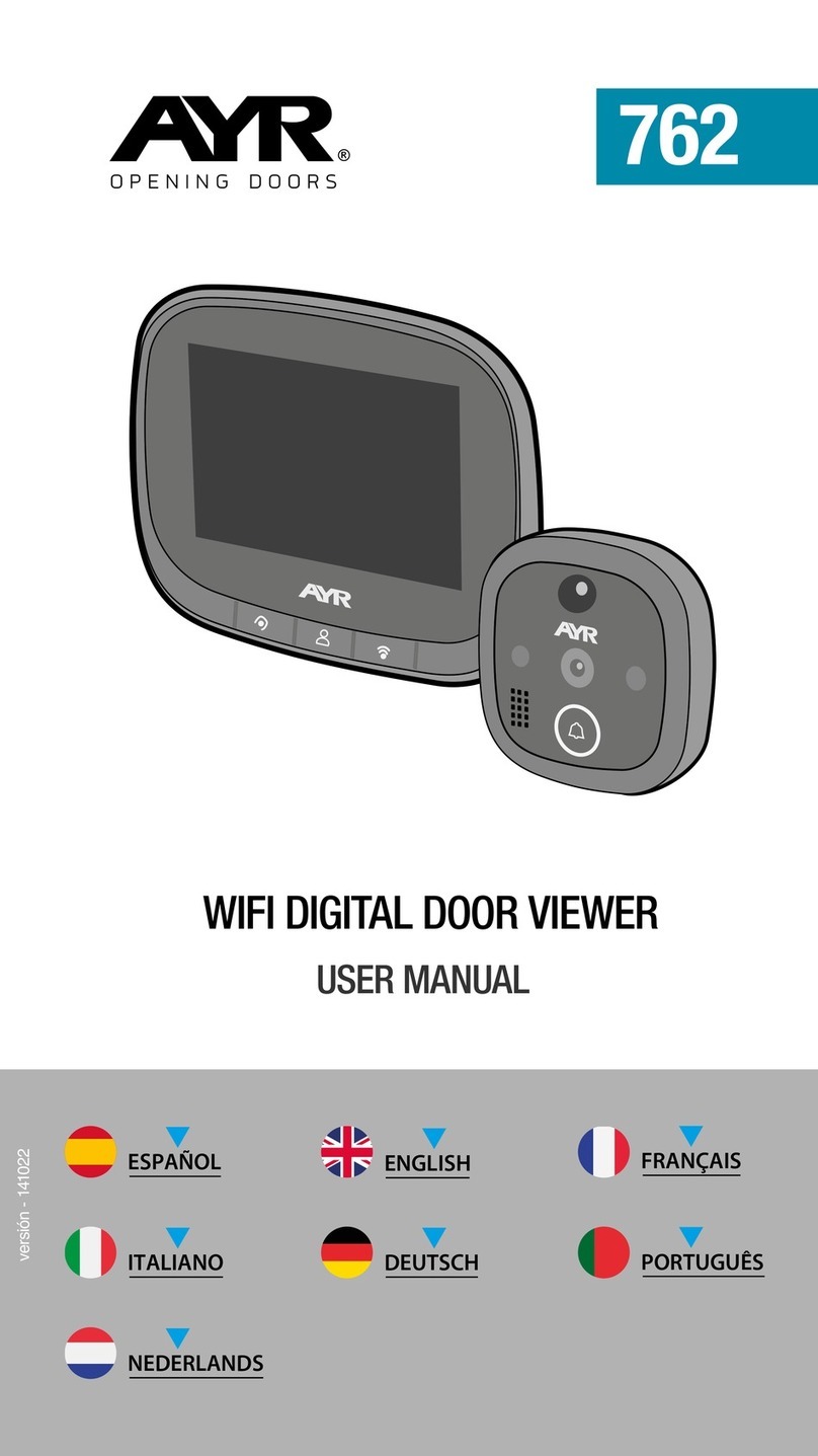 AYR 762N User manual
