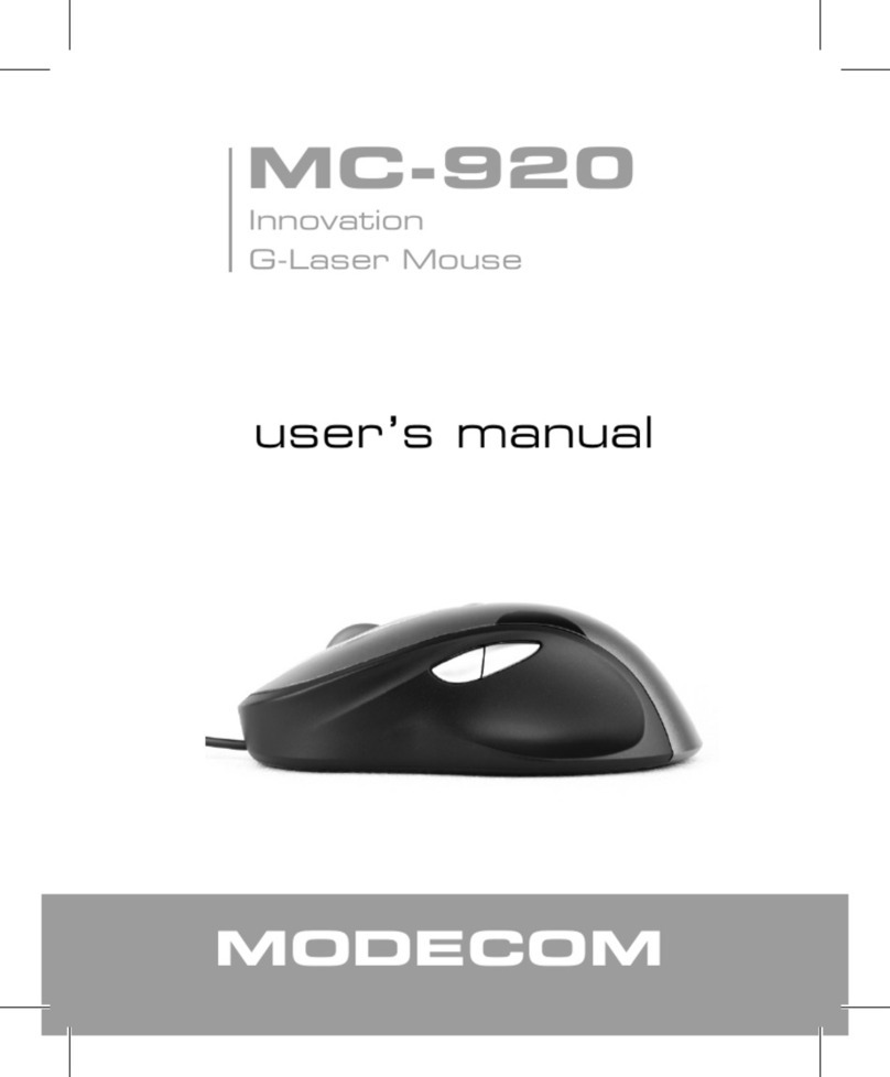 Modecom MC-920 User manual Modecom MC-920 User manual