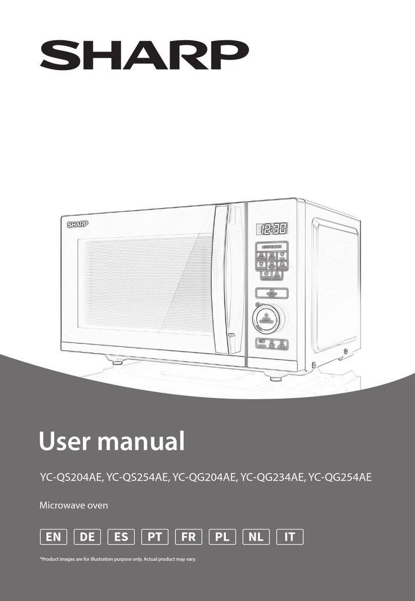Sharp YC-QS204AE User manual