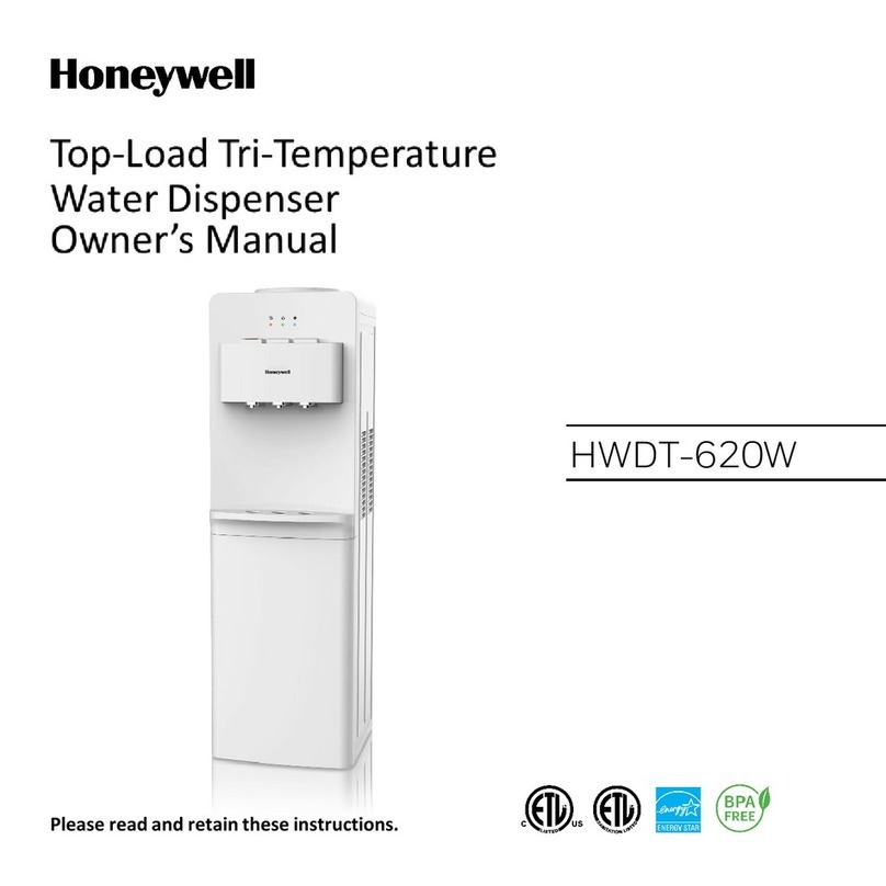 Honeywell HWDT-620W User manual