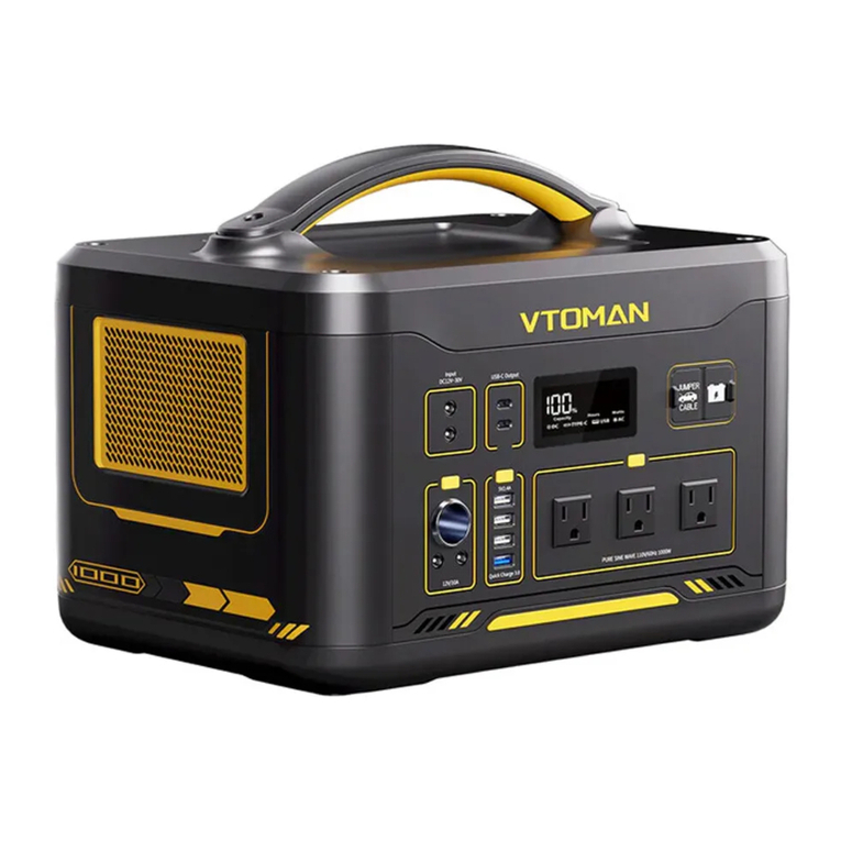 VTOMAN Jump 1000 User manual