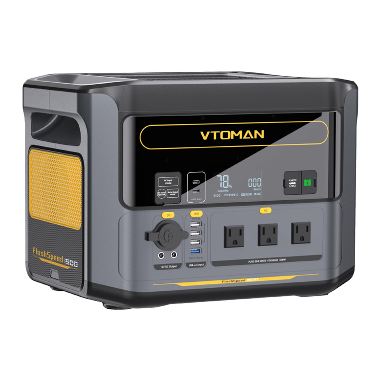 VTOMAN FlashSpeed 1500 user manual