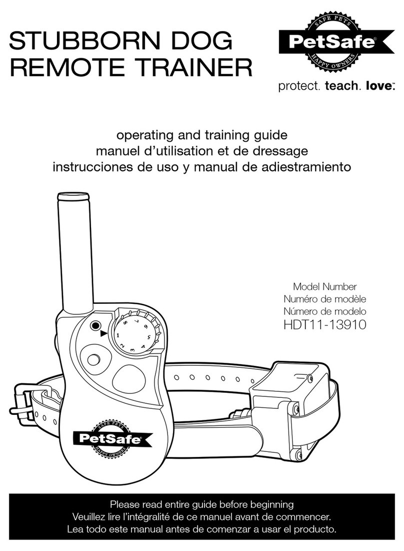 Petsafe HDT11-13910 Operating and training guide