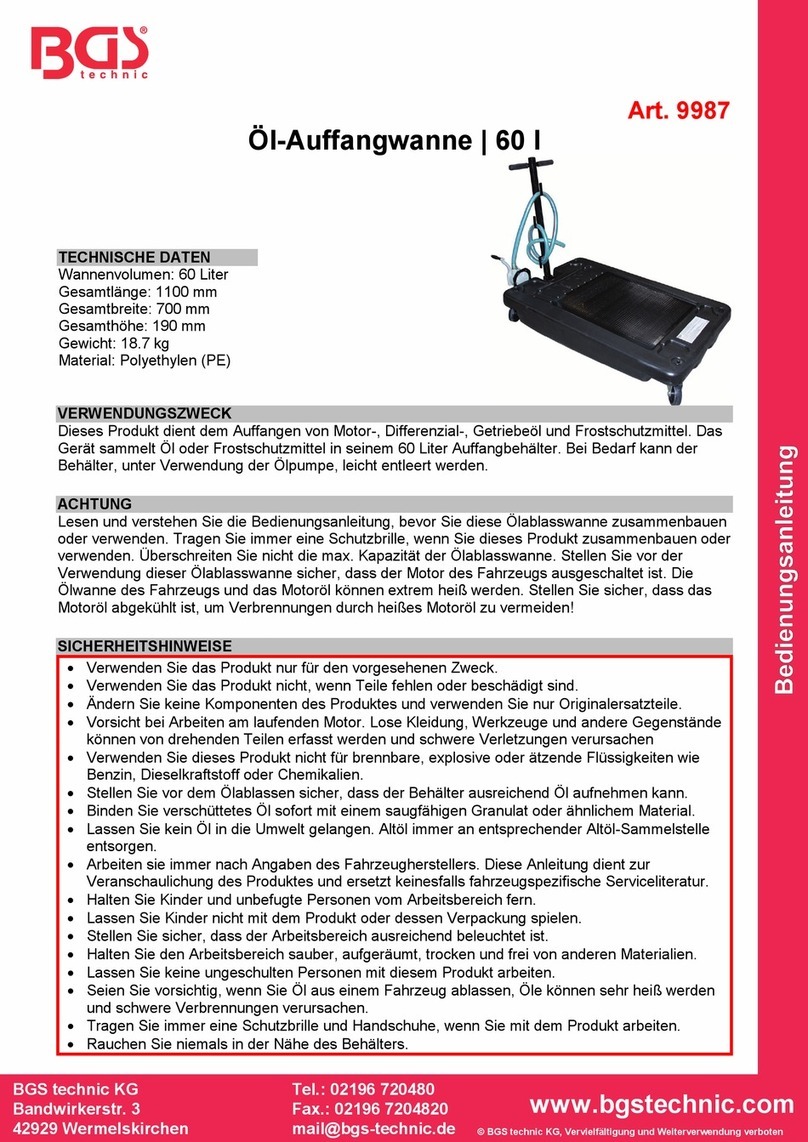 BGS technic 9987 manual