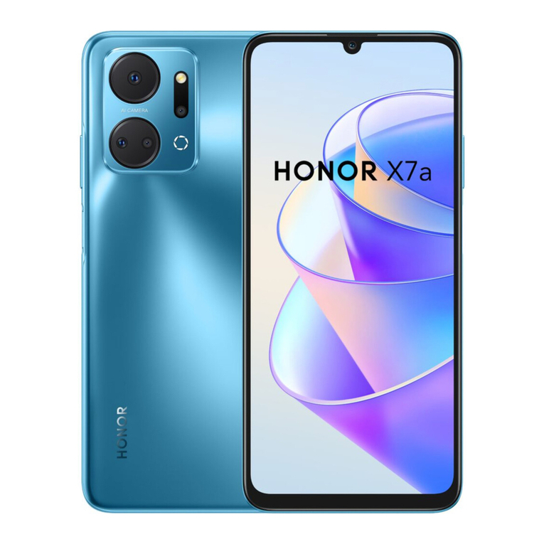 honor X7a User manual
