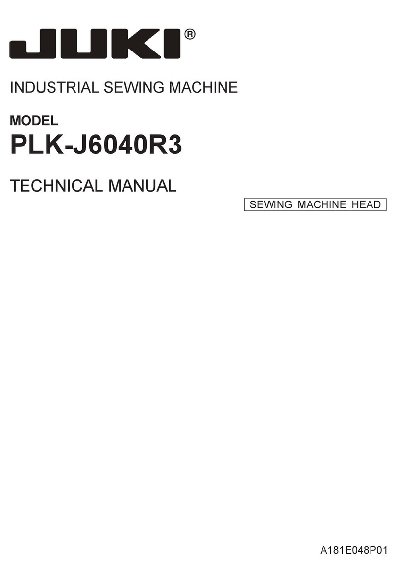 JUKI PLK-J6040R3 Technical manual