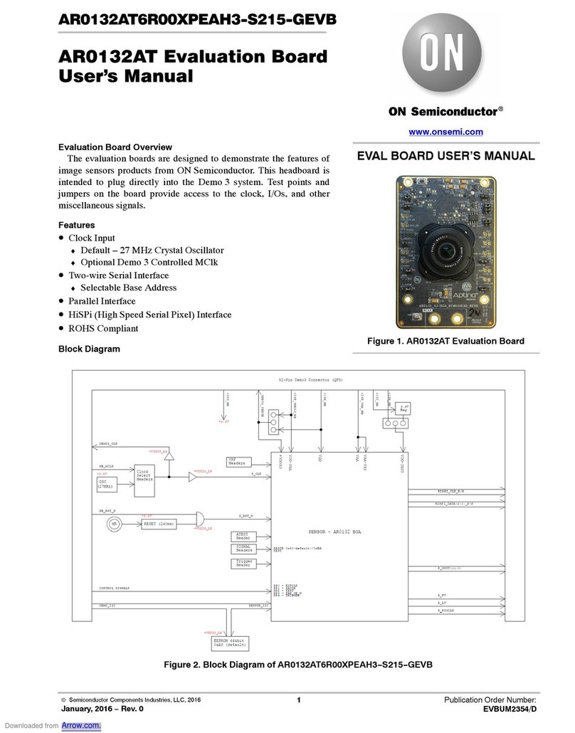 ON Semiconductor AR0132AT6R00XPEAH3-S215-GEVB User manual