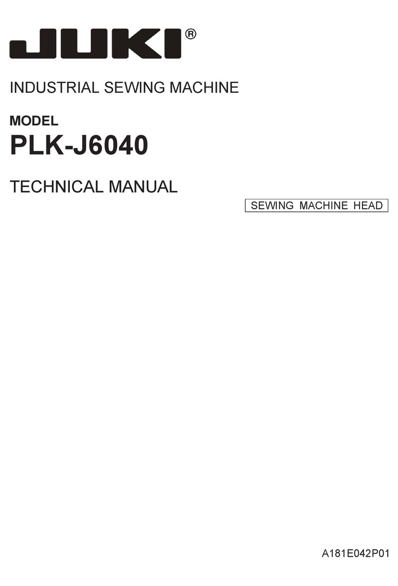 JUKI PLK-J6040 User manual JUKI PLK-J6040 User manual