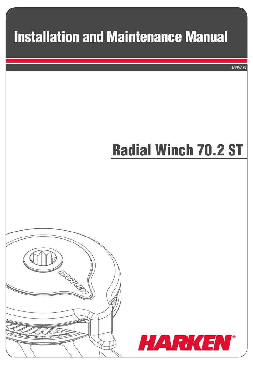 Harken Radial Winch 70.2 ST Manual