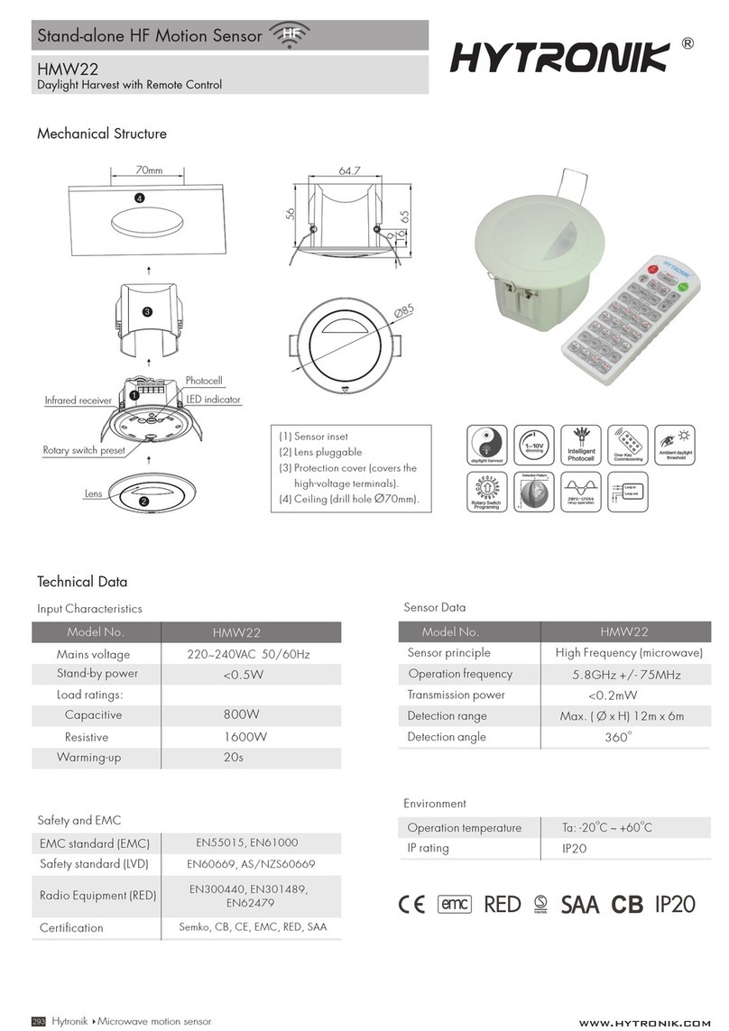 Hytronik HMW22 manual