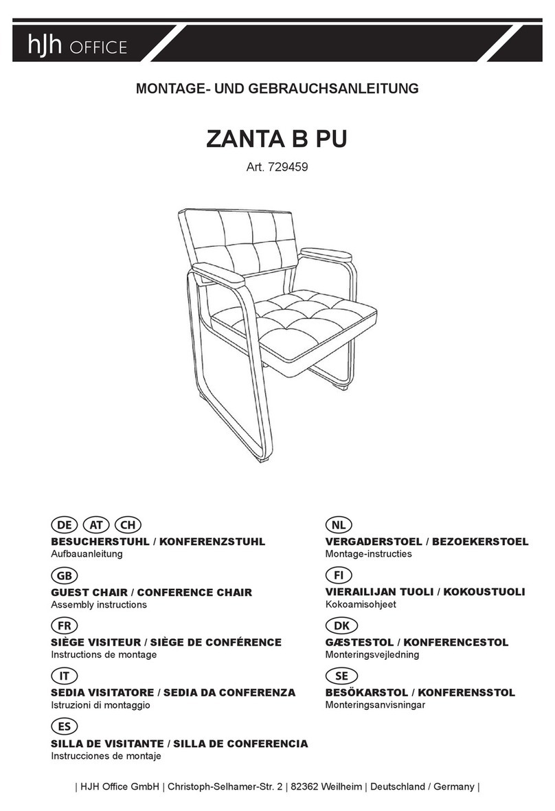 HJH office ZANTA B PU 729459 User manual HJH office ZANTA B PU 729459 User manual