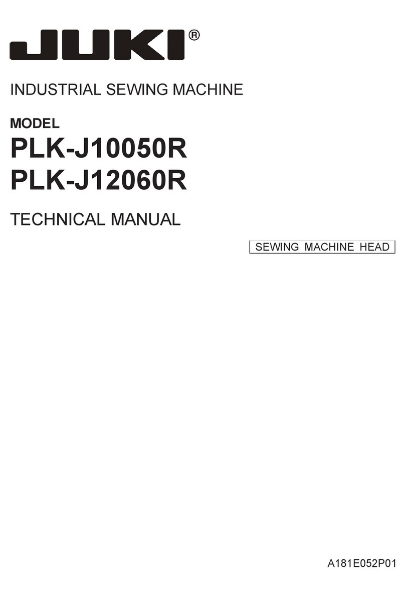 JUKI PLK-J10050R User manual