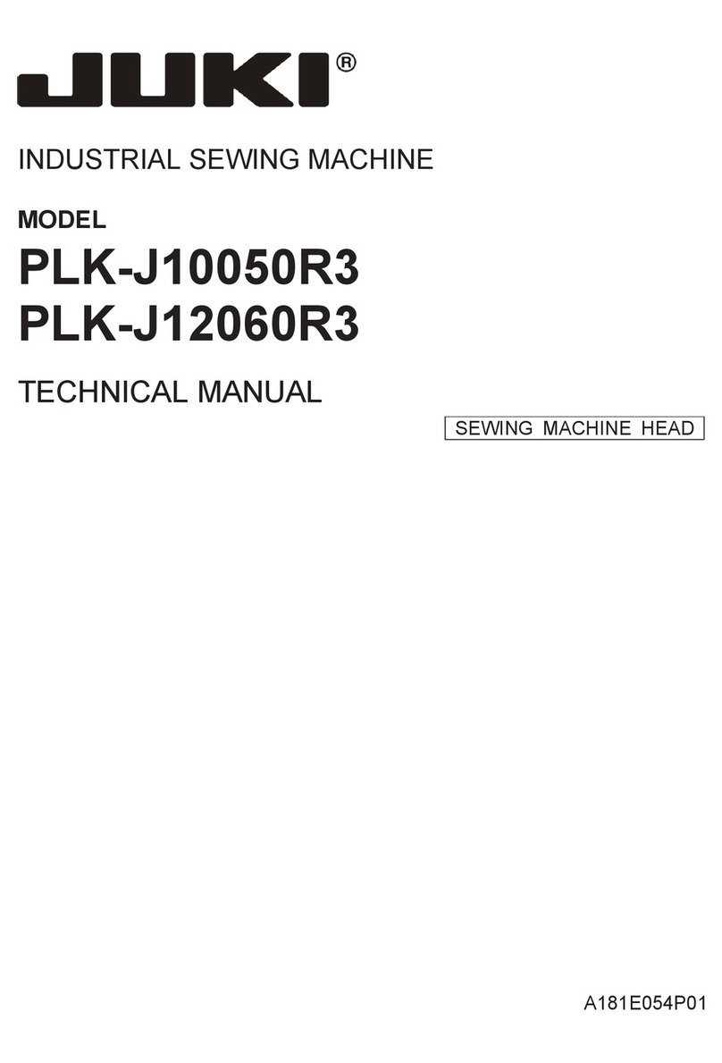 JUKI PLK-J10050R3 User manual