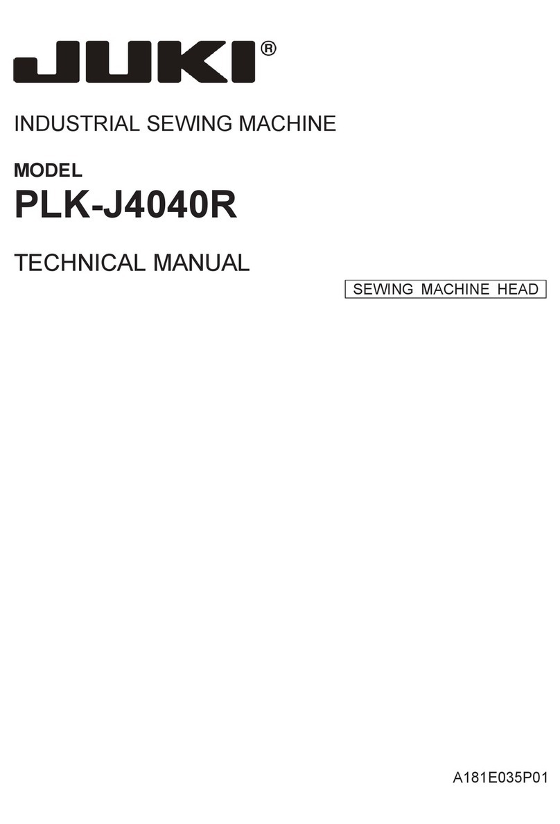 JUKI PLK-J4040R Technical manual