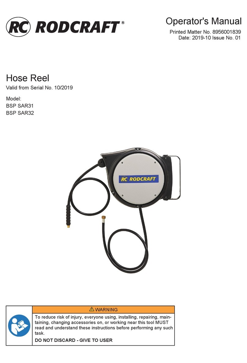 RODCRAFT BSP SAR31 Operator's manual