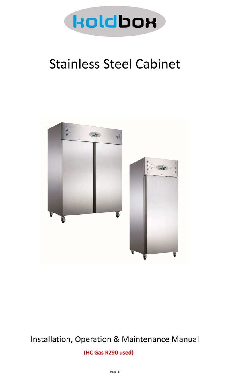 Koldbox KXR1200 Installation, operation & maintenance manual Koldbox KXR1200 Installation, operation & maintenance manual
