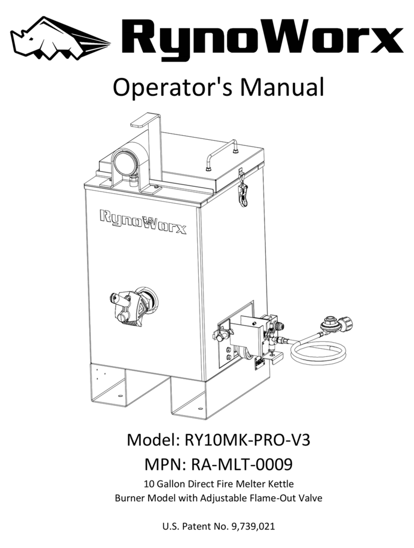RYNO WORX RY10MK-PRO-V3 User manual