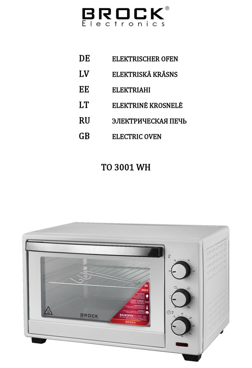 Brock TO 3001 WH manual