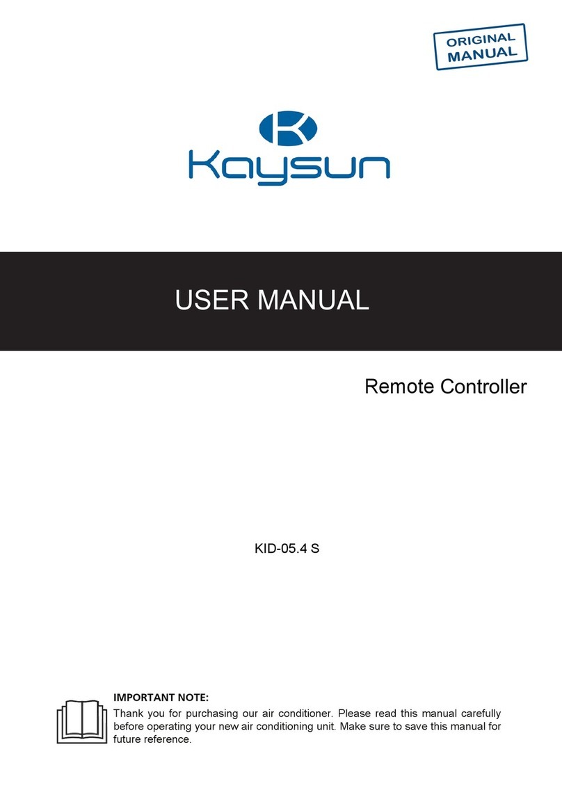 Kaysun KID-05.4 S user manual