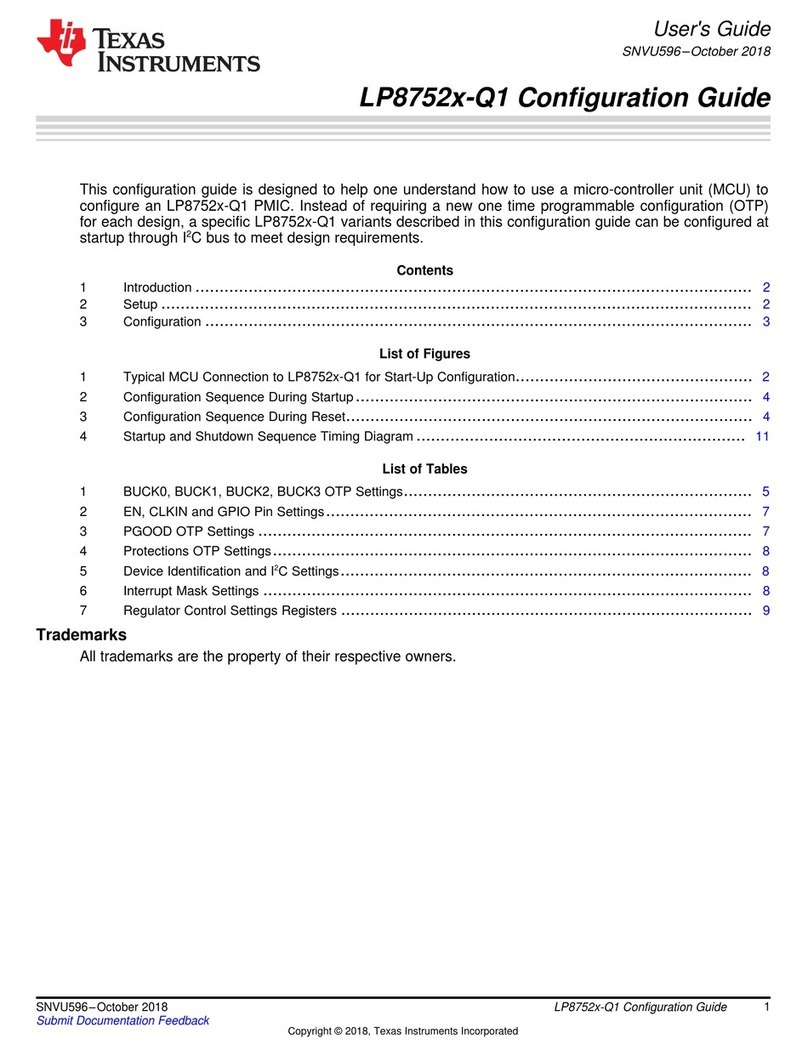 Texas Instruments LP8752 Q1 Series User manual