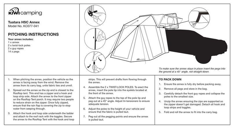 Kiwi Camping KC077-041 Configuration guide
