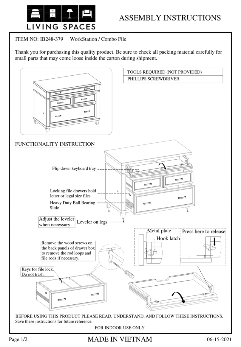 Living Spaces IB248-379 User manual