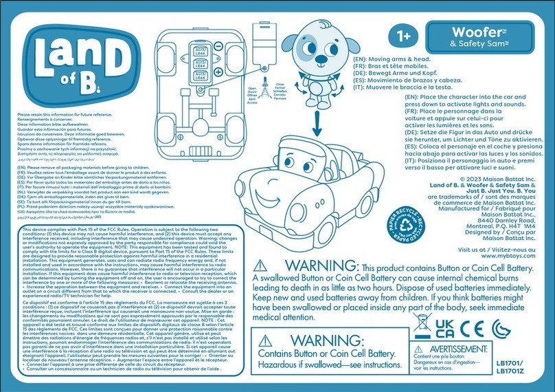 Land of B. Woofer & Safety Sam manual Land of B. Woofer & Safety Sam manual