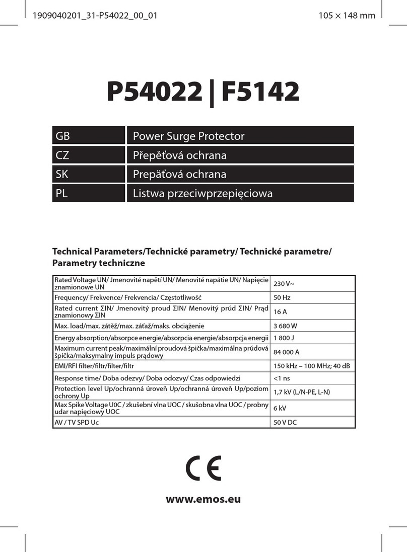 Emos P54022 User manual
