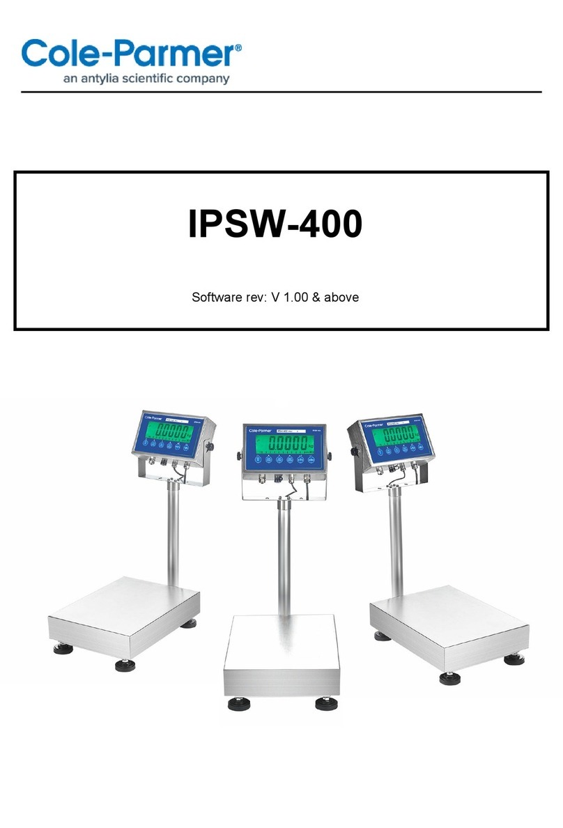 Antylia Scientific Cole-Parmer IPSW-400 manual