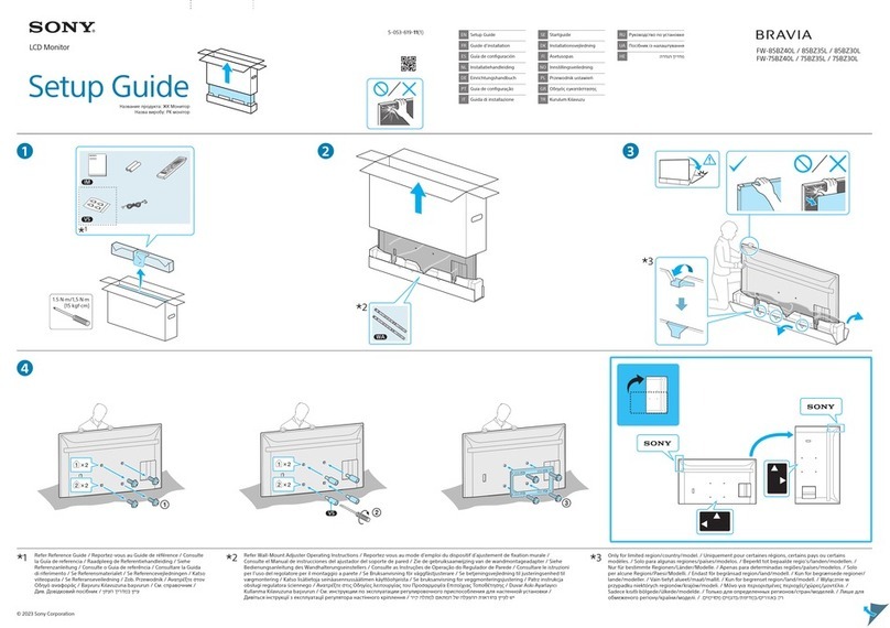 Sony FW-85BZ40L User manual