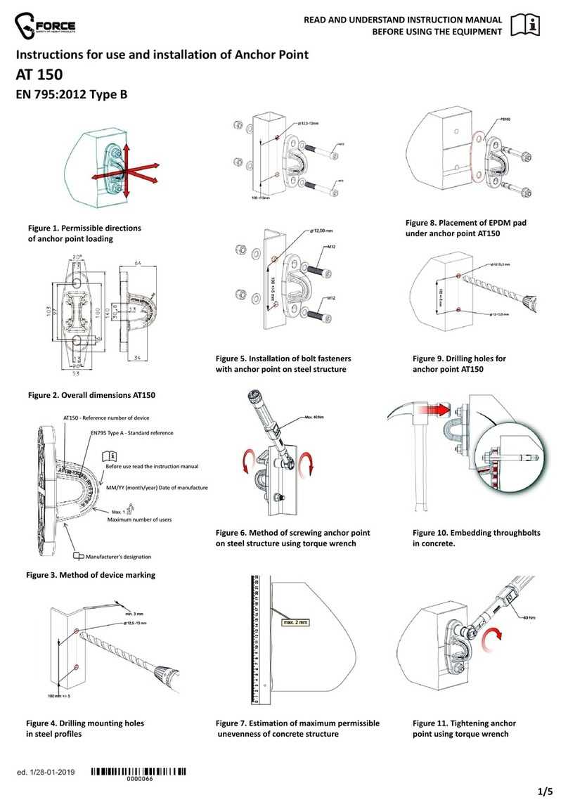 Force AT 150 Instructions for use and installation
