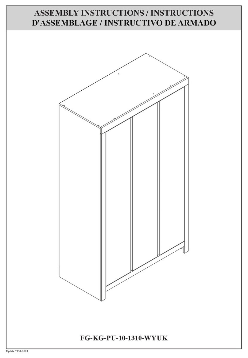 ManoMano FG-KG-PU-10-1310-WYUK Assembly instructions