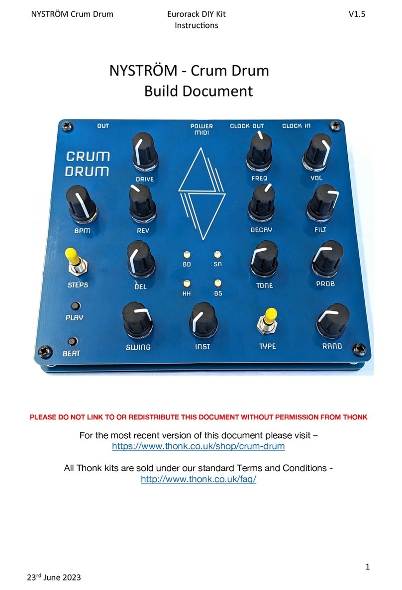 nystrom Crum Drum instructions