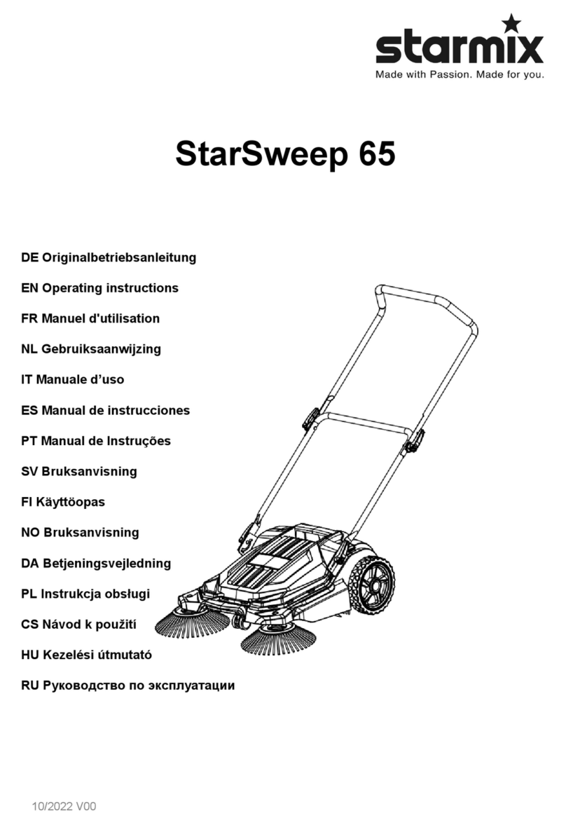 Starmix StarSweep 65 operating instructions