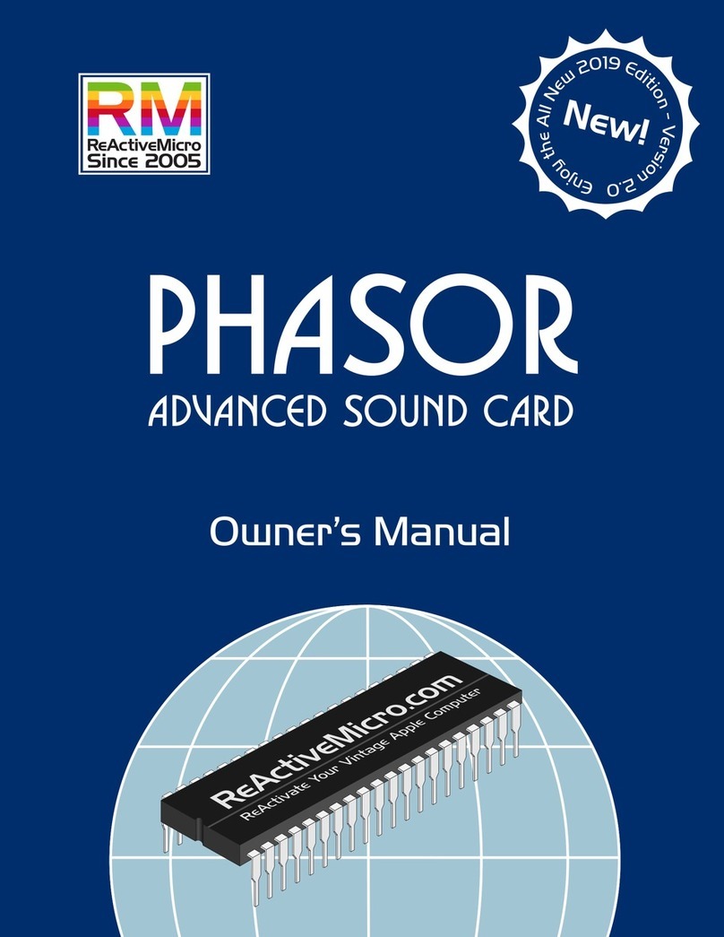 ReActiveMicro PHASOR owner's manual