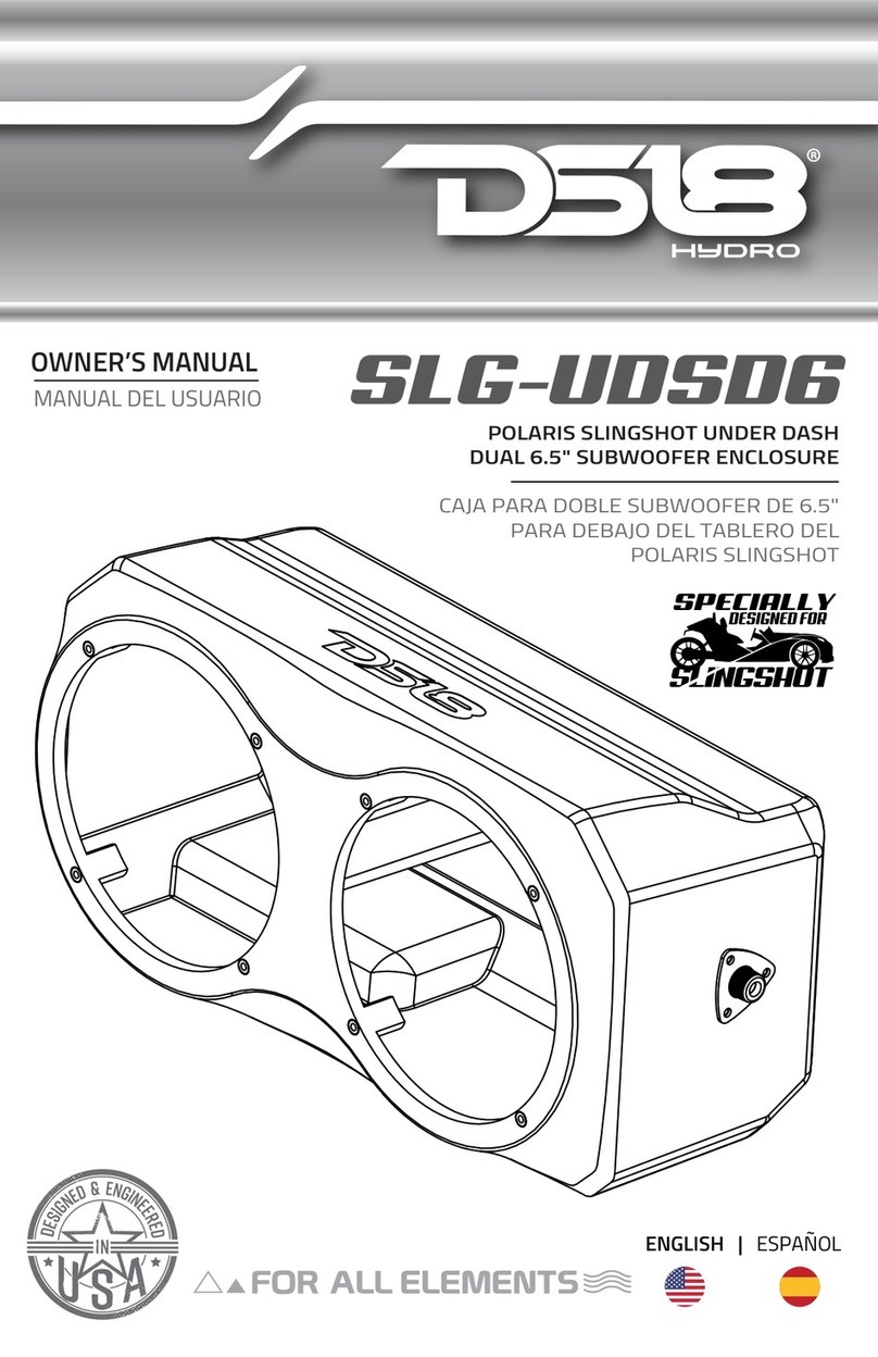 DS18 HYDRO SLG-UDSD6 User manual