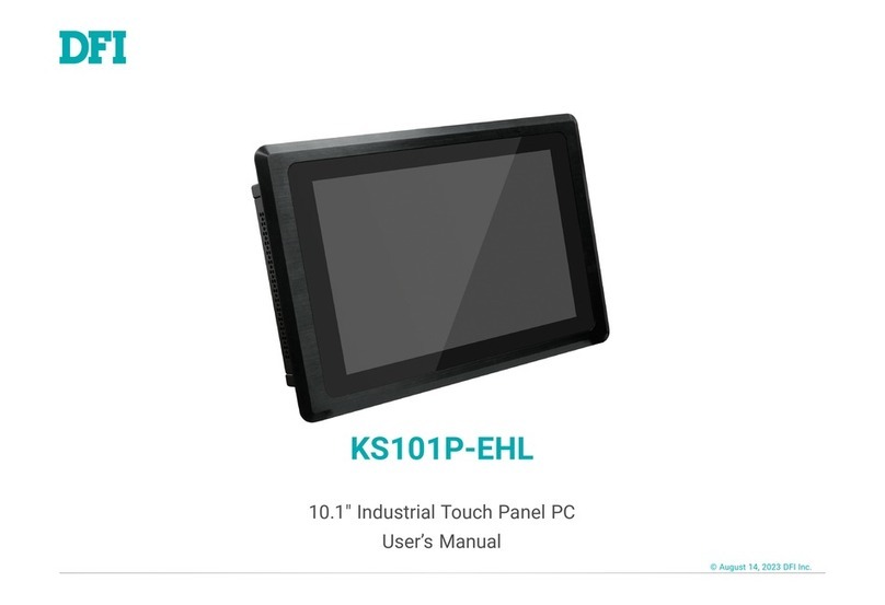 DFI KS101P-EHL User manual