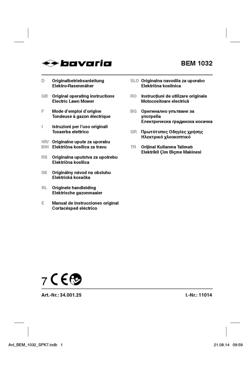 Bavaria 34.001.25 operating instructions