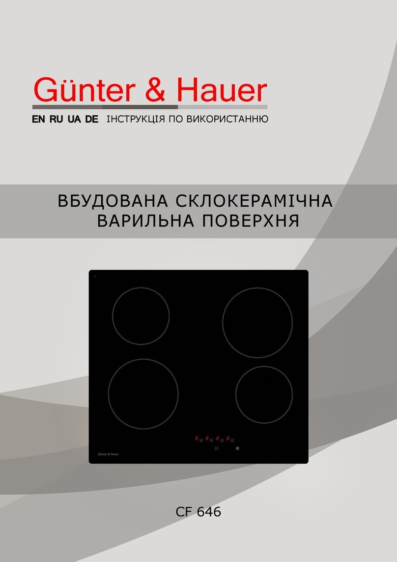 Gunter & Hauer CF 646 User manual