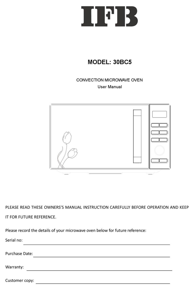 IFB 30BC5 User manual