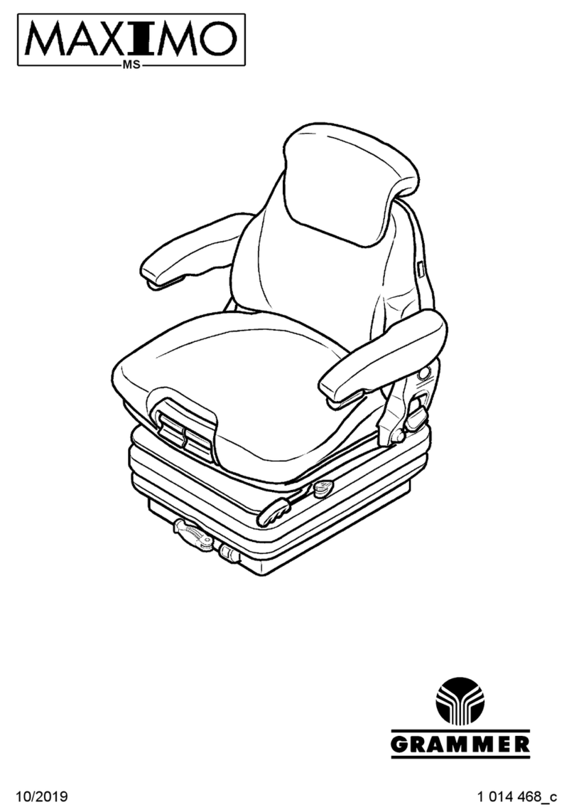 Grammer MAXIMO MS operating instructions