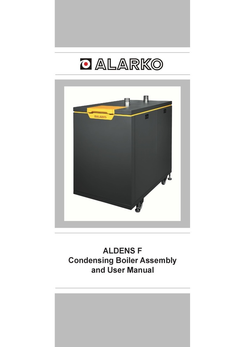 Alarko ALDENS F-175 Assembly and user's manual