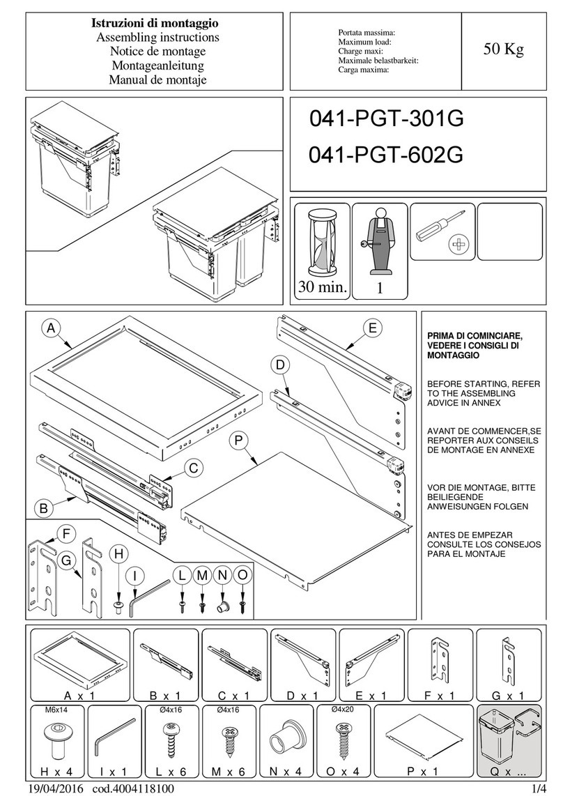 VIBO 041-PGT-301G Installation guide VIBO 041-PGT-301G Installation guide
