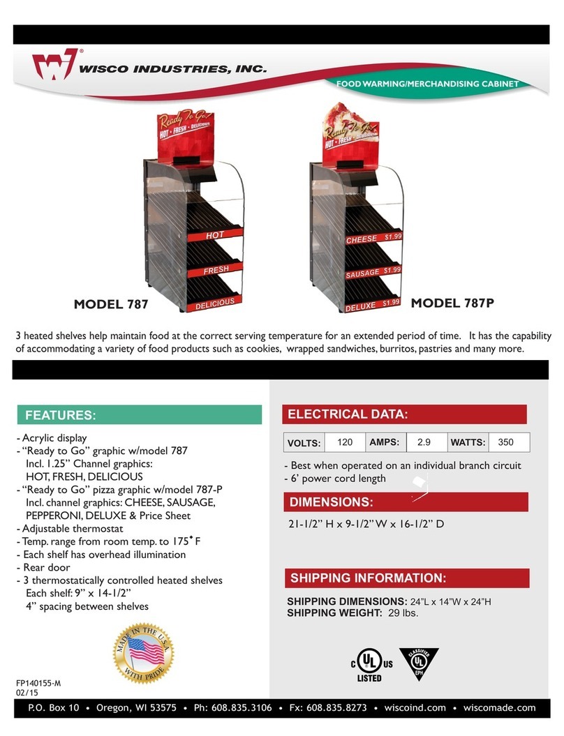 Wisco Industries 787P User manual