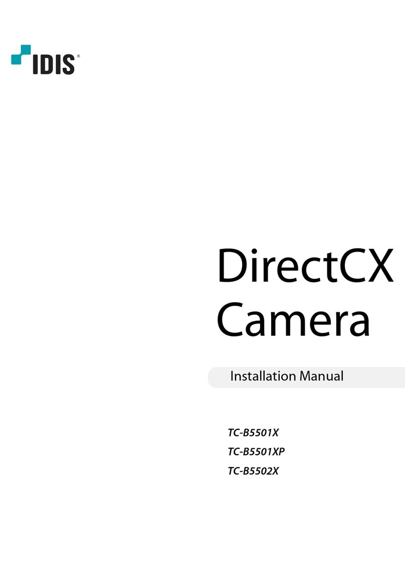 Idis DirectCX TC-B5501XP installation manual