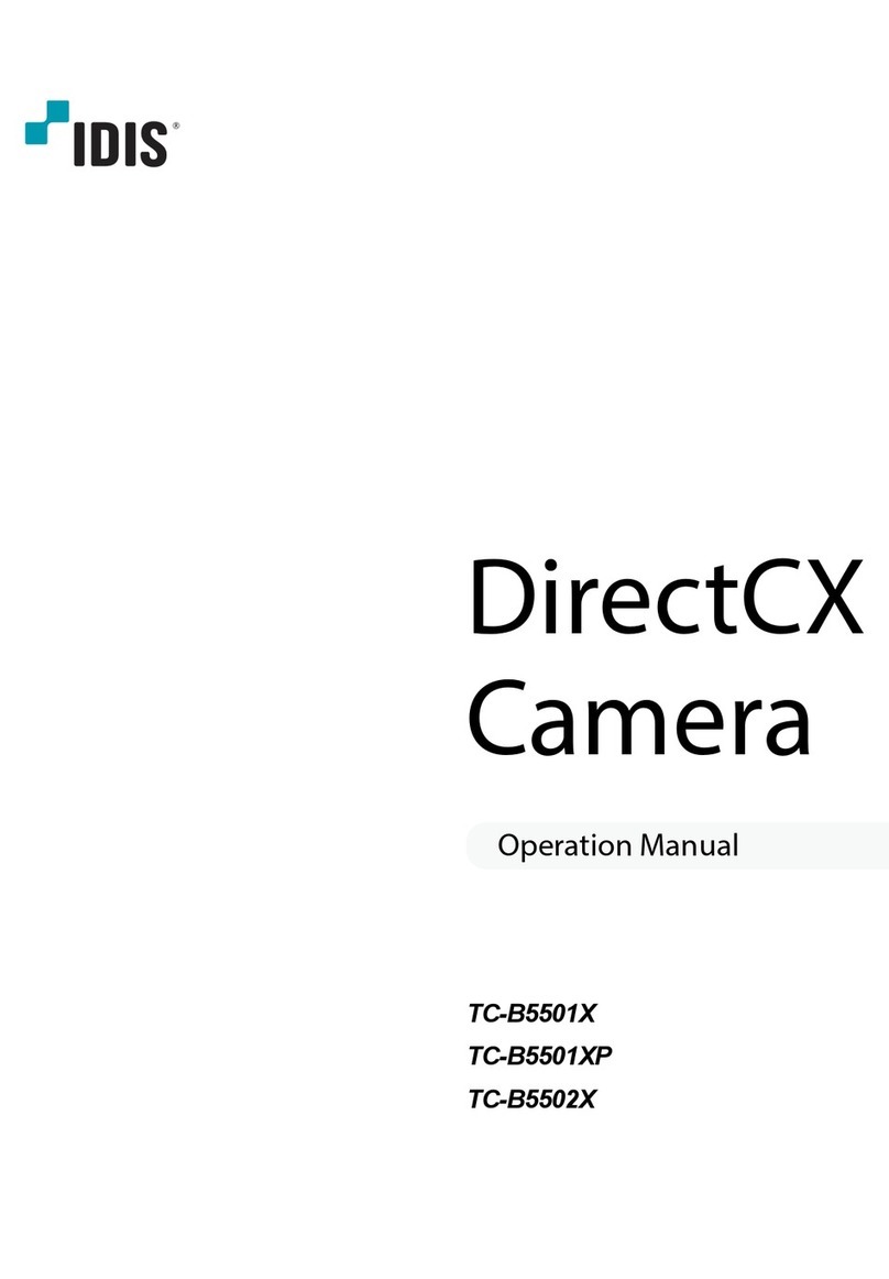Idis DirectCX TC-B5502X User manual